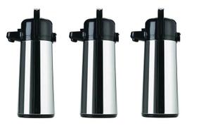 Kit 3 Garrafa Térmica Grande Inox Air Pot 1,8 Litros Invicta