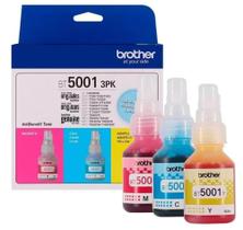 Kit 3 Garrafas de Tintas Coloridas BT50013PK - Brother