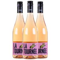 Kit 3 Garrafas de Vinho Rosé Ferraton La Tournee 750ml