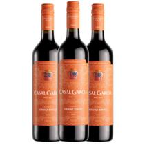 Kit 3 Garrafas de Vinho Tinto Casal Garcia 750ml