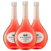 Kit 3 Garrafas Vinho Rosé Mateus 750ml