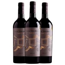 Kit 3 Garrafas Vinho Tinto Casa Valduga Terroir Merlot 750ml