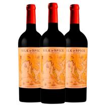 Kit 3 Garrafas Vinho Tinto Silk & Spice 750ml