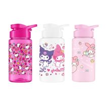 Kit 3 Garrafinha Infantil 500ml Tampa Higiênica Meninas Super Poderosas Florzinha Lindinha Docinho - Kit 3 Garrafinha Infantil 500ml Tampa Higiênica Meninas Super Poderosas Florzinha Lindinha Docinho -
