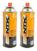 Kit 3 Gás Refil Lata Para Maçarico Fogareiro Butano Propano 227g