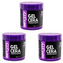Kit 3 Gel Cera Hidratante 500g - Infinity