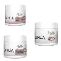 Kit 3 Gel Construção Unhas Brilia 15g - Brilia Nails