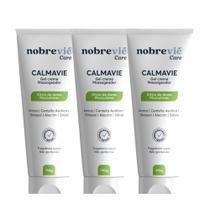 Kit 3 Gel Creme Massageador Calmavie Nobrevie Alívio de Dores Musculares 110g