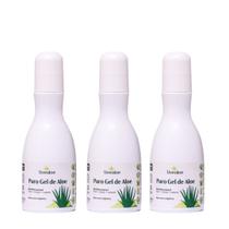 Kit 3 Gel de Aloe Vera Livealoe Babosa 100% Natural 210ml - Live Aloe