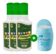 KIT 3 Gel de arnica para dor no corpo + Creme para rachaduras KIT 3 Gel de arnica para dor no corpo + Creme para rachaduras