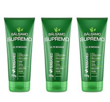 Kit 3 Gel De Massagem Bálsamo Supremo 200g - Herbamed Kit 3 Gel De Massagem Bálsamo Supremo 200g - Herbamed