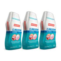 Kit 3 Gel Dental Digluconato de Clorexidina 0,12% Degermante Creme Clinexidin 100g Dentalclean Kit 3 Gel Dental Digluconato de Clorexidina 0,12% Degermante Creme Clinexidin 100g Dentalclean