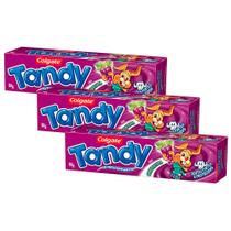 Kit 3 Gel Dental Infantil Tandy com Flúor Ativo Sabor Uvaventura 50g Kit 3 Gel Dental Infantil Tandy com Flúor Ativo Sabor Uvaventura 50g