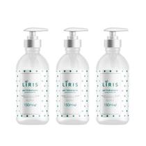 Kit 3 Gel Hidratante Suavizante Pós Sol Liris Todos Tipos de Pele 150ml