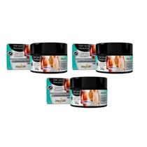 Kit 3 Gel Lipo Redutor Anti Estrias 250g Mary Life