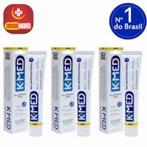 KIT 3 Gel Lubrificante Íntimo K-med Caixa 50g Cimed