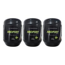 Kit 3 Gel Massageador AROFORT 240g Aroeira Copaíba, Alecrim, Arnica e Mastruz Refrescante Kit 3 Gel Massageador AROFORT 240g Aroeira Copaíba, Alecrim, Arnica e Mastruz Refrescante