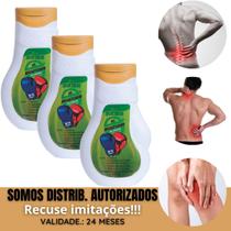 kit 3 Gel Massageador Nocauteador Dokmos massagem fisioterapeuta combate dores.