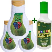 Kit 3 Gel Massageador Nocauteador + Fitogel