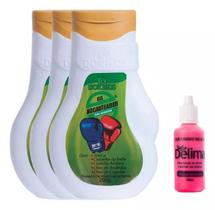 Kit 3 Gel Nocauteador 200g Dokmos + Loção Milagroso Delima 30ml Kit 3 Gel Nocauteador 200g Dokmos + Loção Milagroso Delima 30ml