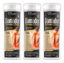 Kit 3 Gel Sebo de Carneiro Gel Domador Massageador Extra-forte