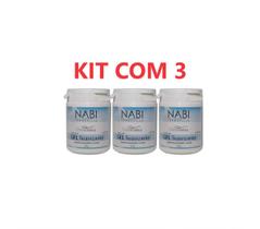 KIT 3 Gel Suavizante Nabi 250g Alívio de Dores Musculares/Massagem Massageador KIT 3 Gel Suavizante Nabi 250g Alívio de Dores Musculares/Massagem Massageador