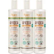 Kit 3 Gelatina Ativadora Condicionante África Baobá Apse Vegano Cacheados Crespos Ondulados 300ml Kit 3 Gelatina Ativadora Condicionante África Baobá Apse Vegano Cacheados Crespos Ondulados 300ml