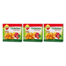 Kit 3 gelatina diet vitamina c plus manga com stevia 10g lowçucar Kit 3 gelatina diet vitamina c plus manga com stevia 10g lowçucar