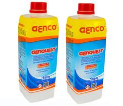 Kit 3 Genquest Inibidor De Manchas E Incrustações 1Lt Genco