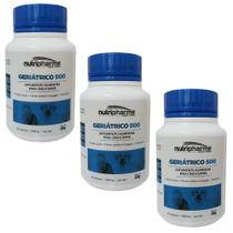 Kit 3 Geriátrico 500 30 Cápsulas Suplemento Vitamínico