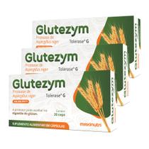 Kit 3 Glutezym Auxilia Digestão do Glúten 20 Caps Maxinutri