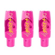 Kit 3 Goze + Gel Acelerador do Prazer 4 em 1 15g Sexy Fantasy