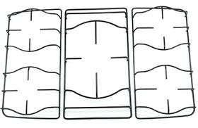 Kit 3 Grades Trempe Grelhas Fogão Esmaltec Topazio 5 Bocas