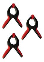 Kit 3 grampo multiuso sargento marceneiro 04 com mola mister pro