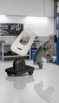 Kit 3 Grampos Fixação Haste Capô Automotivo