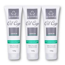 Kit 3 Grandha Oil Cup Leave-In 150g Kit 3 Grandha Oil Cup Leave-In 150g