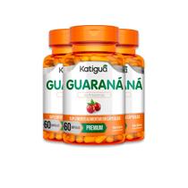 Kit 3 Guaraná Katiguá 60 Cápsulas