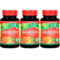 Kit 3 Guaraná Unilife 60 cápsulas - Vegano