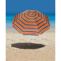 Kit 3 Guarda Sol 1,8m Aço Sombreiro Ipanema Praia Piscina Camping Vermelho - Tobee