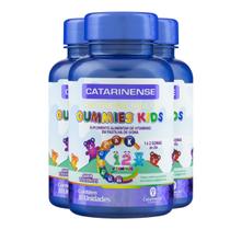 Kit 3 Gummies Polivitamínico Catarinense 30 Gomas Kit 3 Gummies Polivitamínico Catarinense 30 Gomas