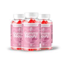 Kit 3 Gummy Beauty Hair Vitamina para Cabelo e Unha Bari Caps