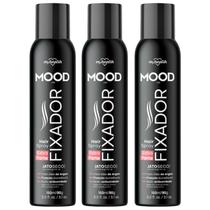 Kit 3 Hair Spray Fixador Extra Forte Mood 150Ml - My Health