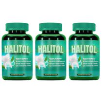 Kit 3 Halitol Fim Do Mau Halito Halitose Zero Natural Original