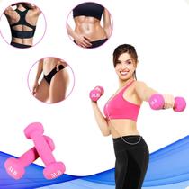Kit 3 Halteres Sextavados Peso Academia Treino em Casa com Suporte Halter Total de 12Kg