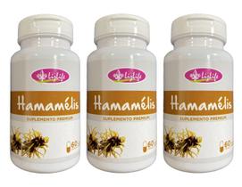 Kit 3 Hamamélis - Liz Life - 60 Cápsulas