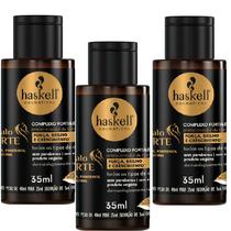 Kit 3 Haskell Cavalo Forte Complexo Fortalecedor Cresce Cabelo 35 ML