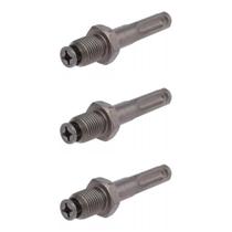 Kit 3 Haste Adaptadora Para Mandril De 1/2 Em Martelete Sds Plus