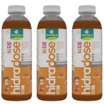 Kit 3 Hidradose Kids Guaraná Repositor Eletrolítico 480mL Biophitus Kit 3 Hidradose Kids Guaraná Repositor Eletrolítico 480mL Biophitus