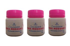 Kit 3 Hidratante Rosa Mosqueta Com Niacinamida Vitamina B3