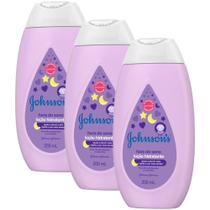 Kit 3 Hidratantes Corporal Hora do Sono Johnson's Baby 200ml